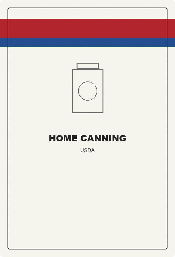 Home Canning (USDA)